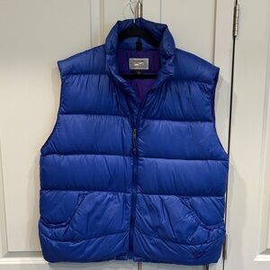 Reebok Royal Blue Puffer Vest